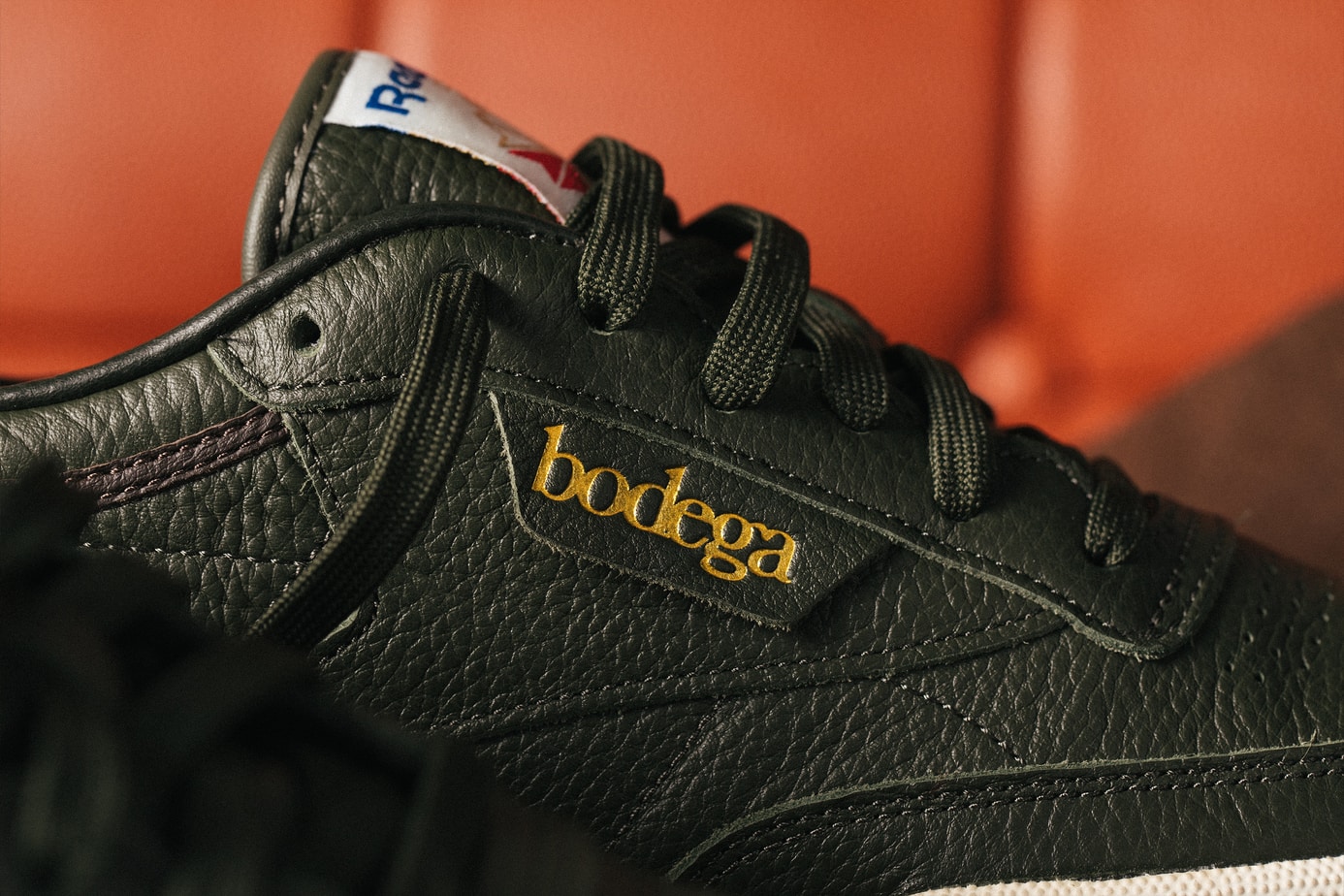 Bodega X Reebok Club C 85 Range Green A Closer Look Editorial Asset