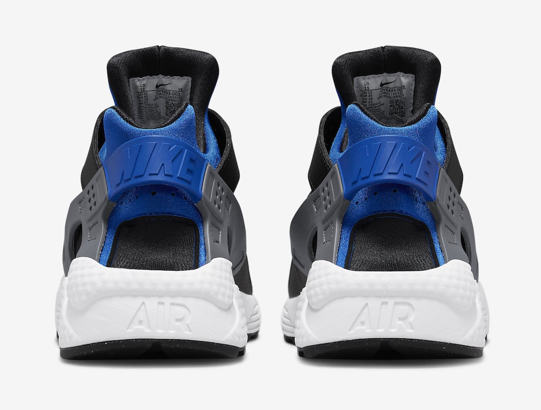 Nike Air Huarache Black Royal Blue DV6493-001