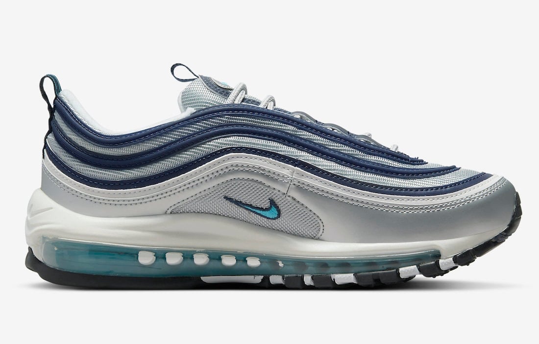 Nike Air Max 97 Og Metallic Silver Chlorine Blue DQ9131-001