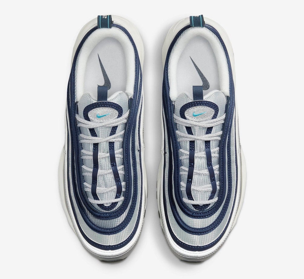 Nike Air Max 97 Og Metallic Silver Chlorine Blue DQ9131-001