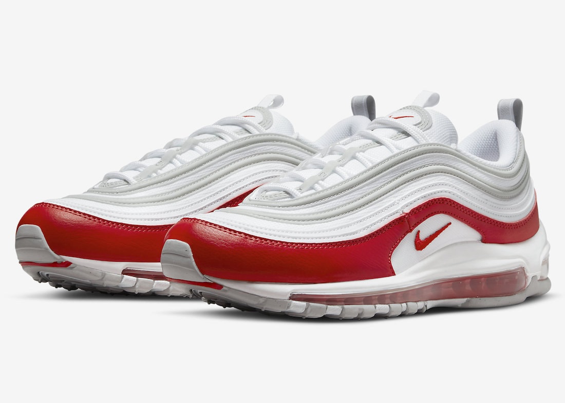 Grey and red cheap nike air max 97