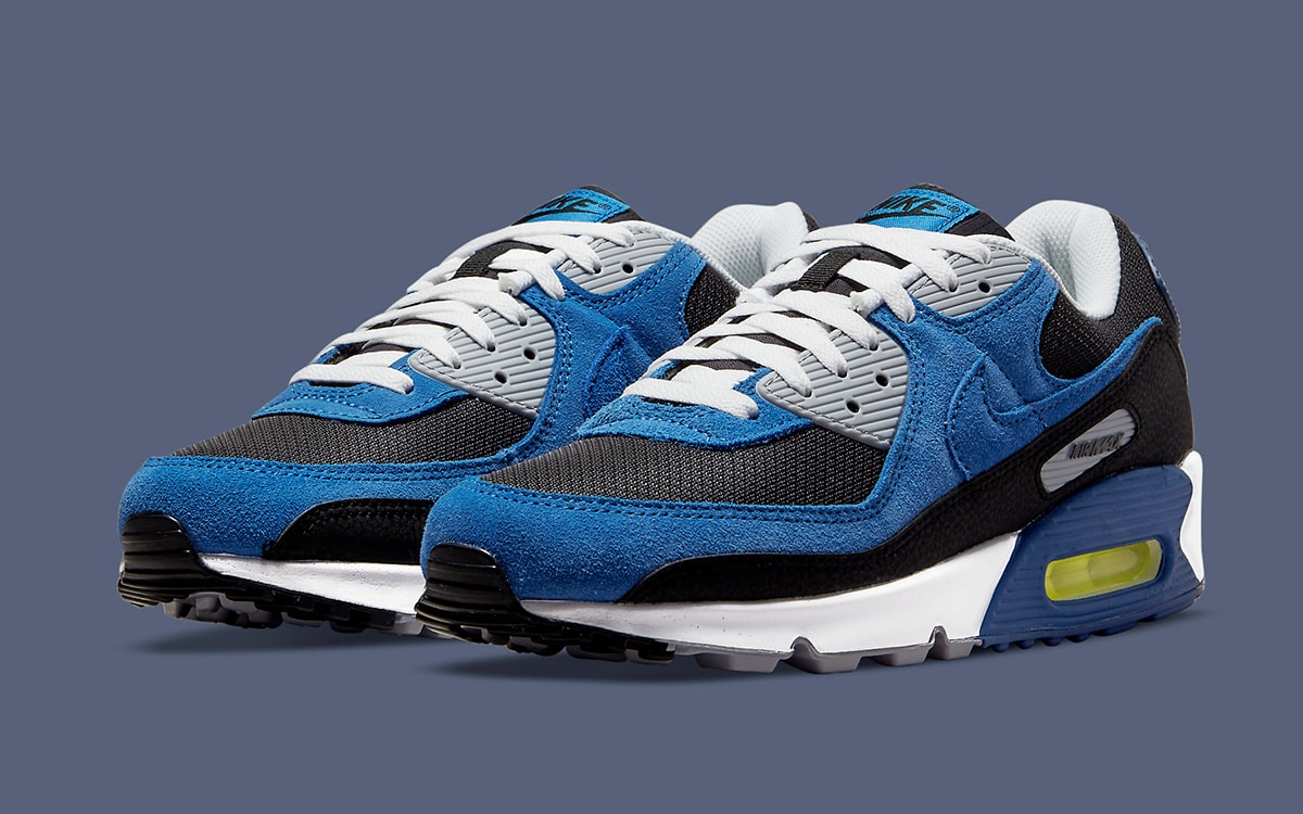 Nike Air Max 90 Essential - Sport Grey/Photo Blue