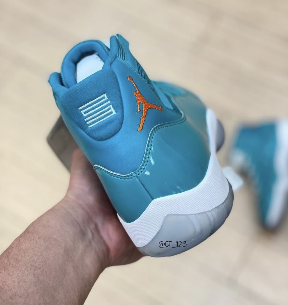 Air-Jordan-11-Miami-Dolphins-Sample