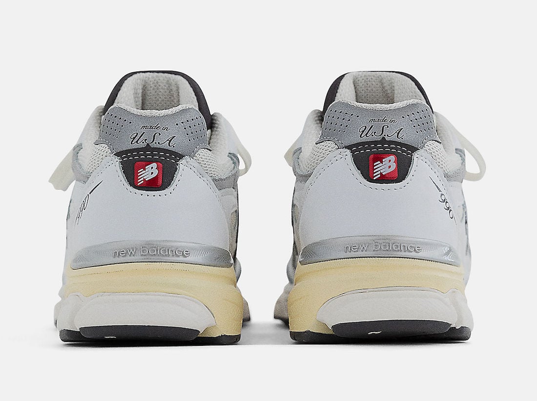 New Balance 990v3 Made In Usa Sea Salt M990al3