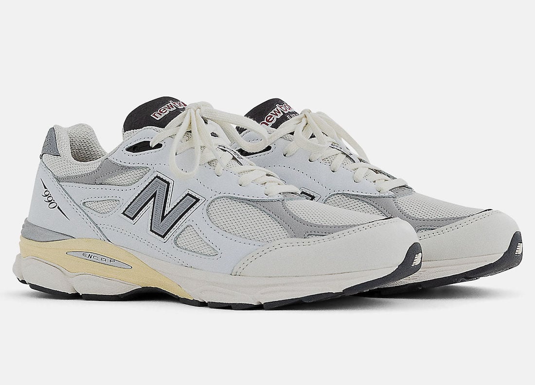 New Balance 990v3 Made In Usa Sea Salt M990al3