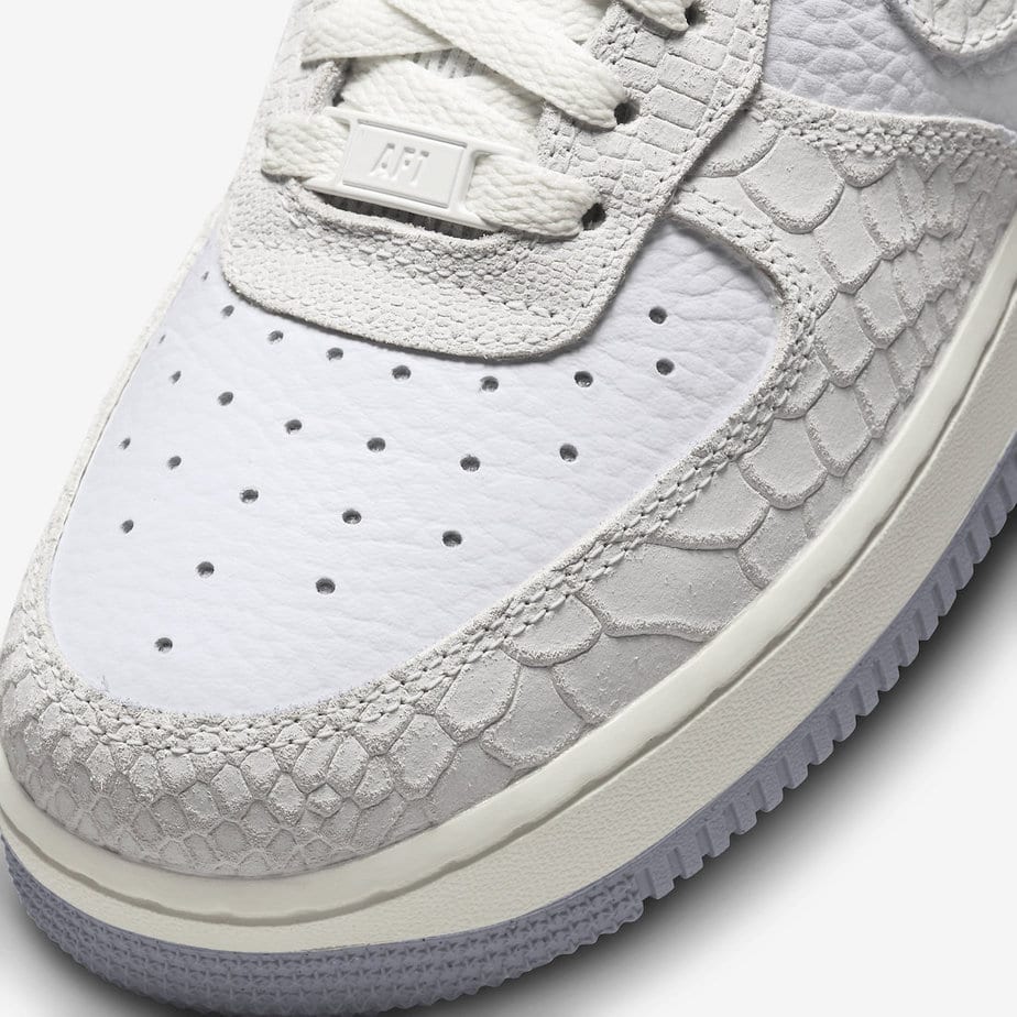 Nike Air Force 1 Low White Python Snake DX2678-100