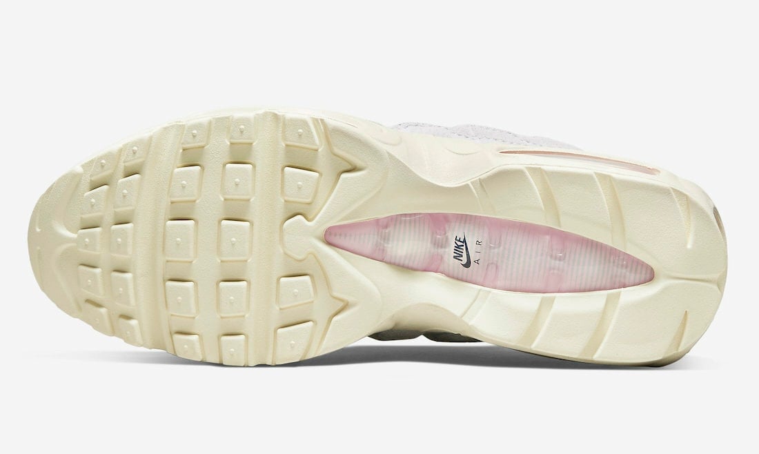 Nike Air Max 95 Grey Fog Pink Foam Coconut Milk DX2670-001