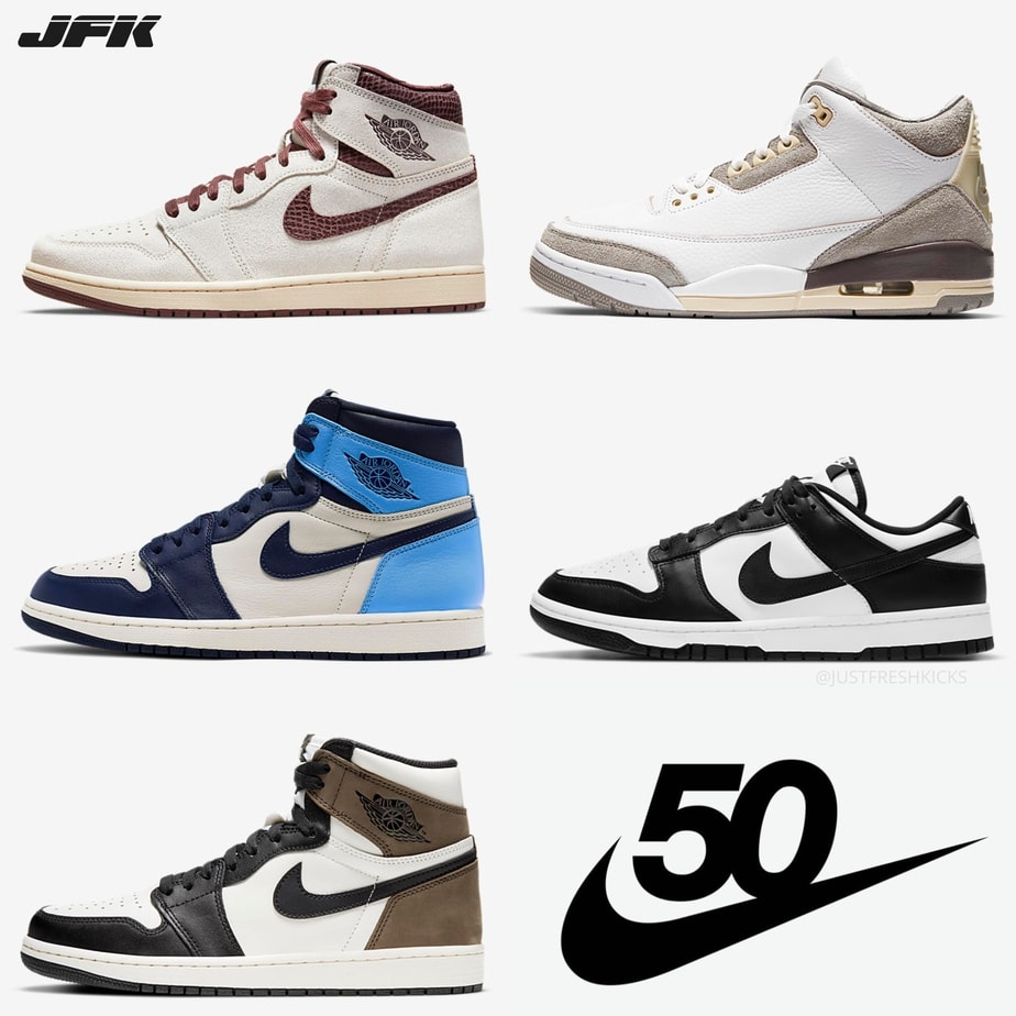 Nike 50th Anniversary Restock 2022