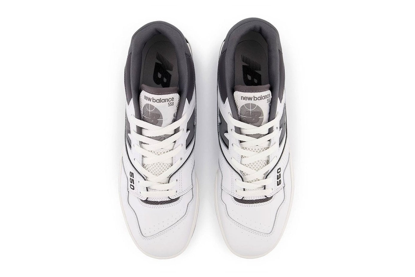 New Balance 550 White Grey Bb550wtg