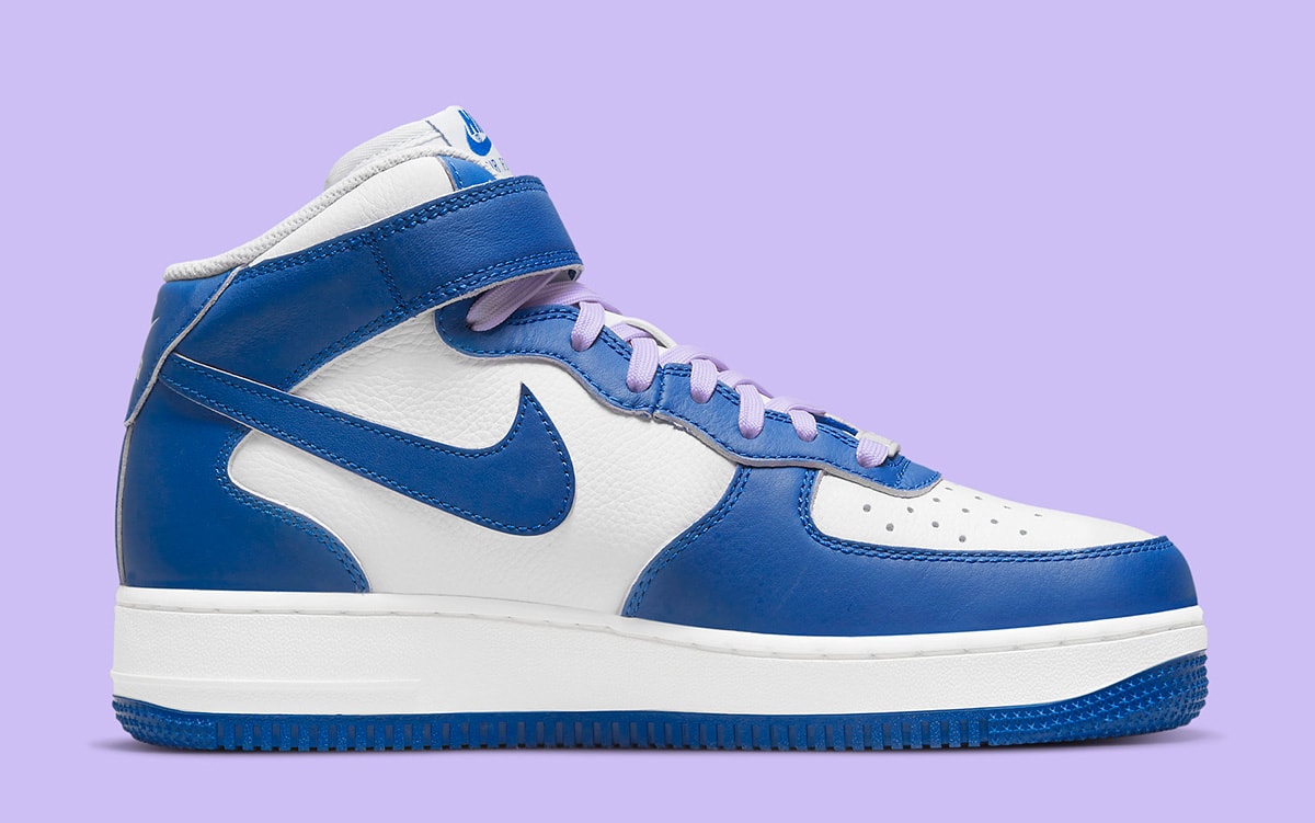 Nike Air Force 1 Mid White Royal Lilac DX3721-100