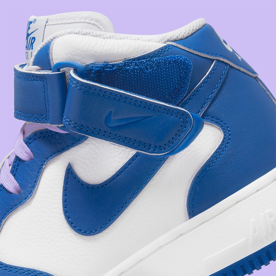 Nike Air Force 1 Mid White Royal Lilac DX3721-100