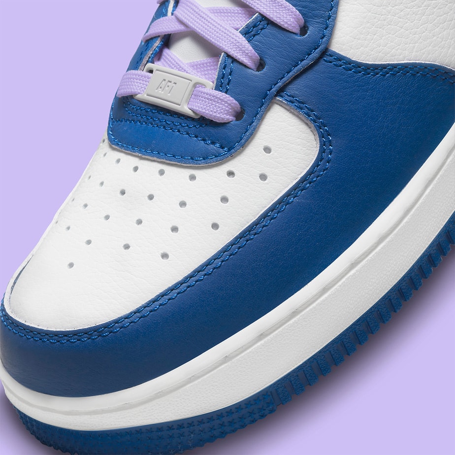 Nike Air Force 1 Mid White Royal Lilac DX3721-100