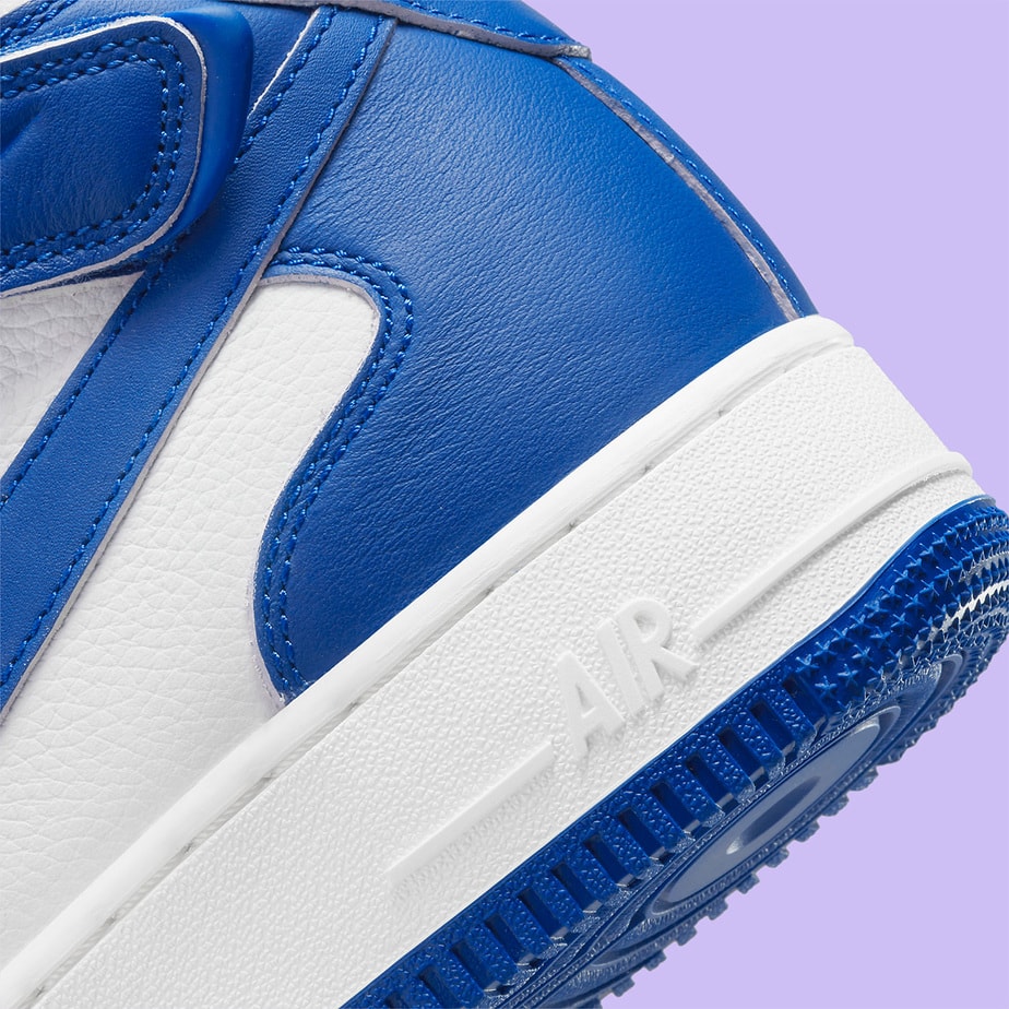 Nike Air Force 1 Mid White Royal Lilac DX3721-100