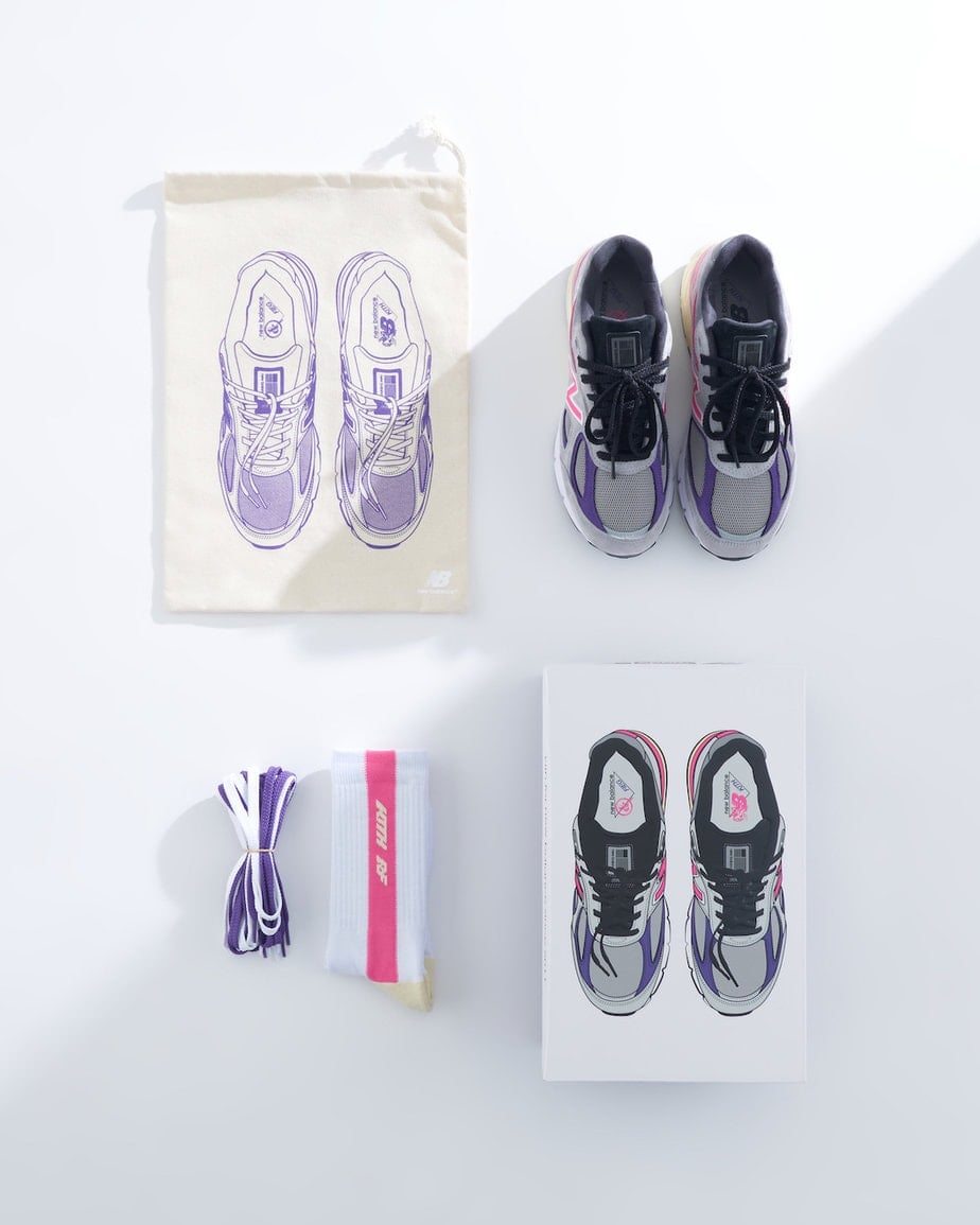 Kith New Balance 990v4 United Arrows M990kt4