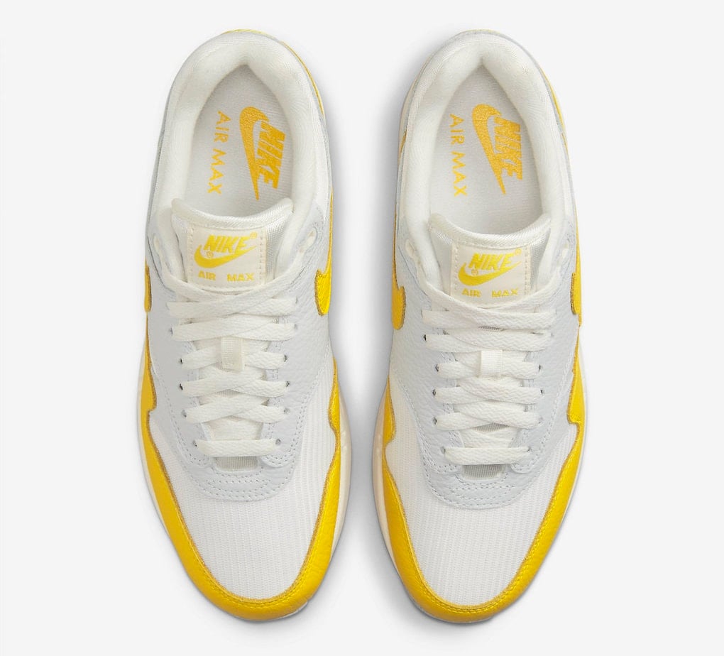 Nike Air Max 1 White Yellow DX2954-001