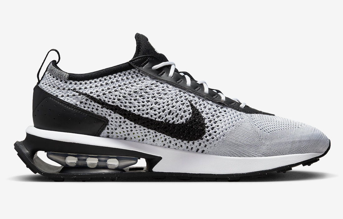 Nike Air Max Flyknit Racer White Black DJ6106-002