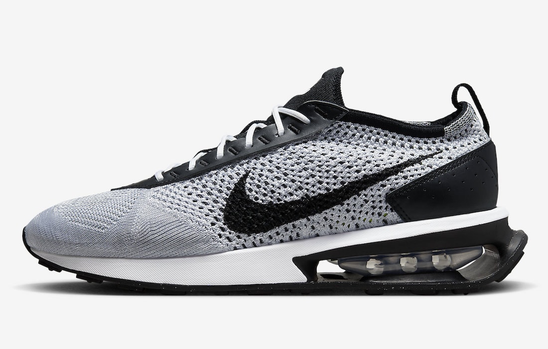 Nike Air Max Flyknit Racer White Black DJ6106-002