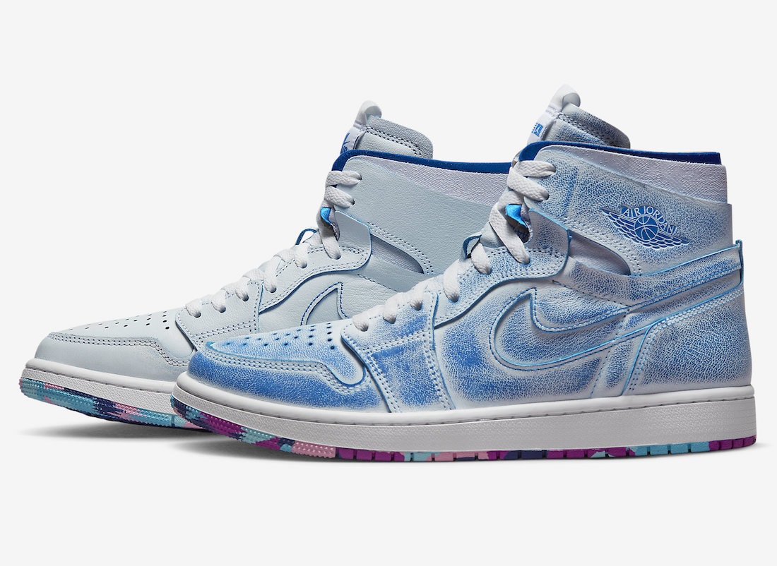 baby blue and pink jordan 1