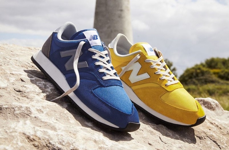 New balance white clearance 420