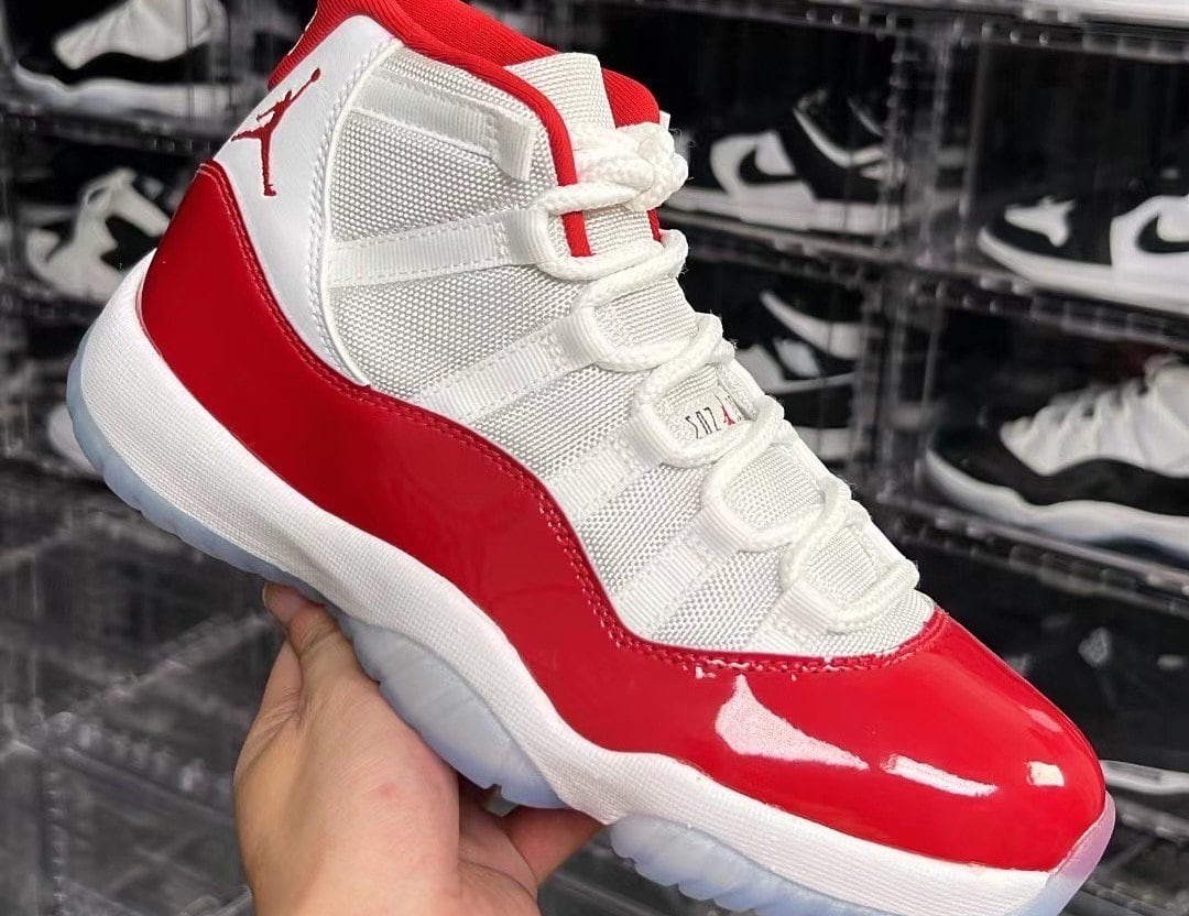 white and red 11s high