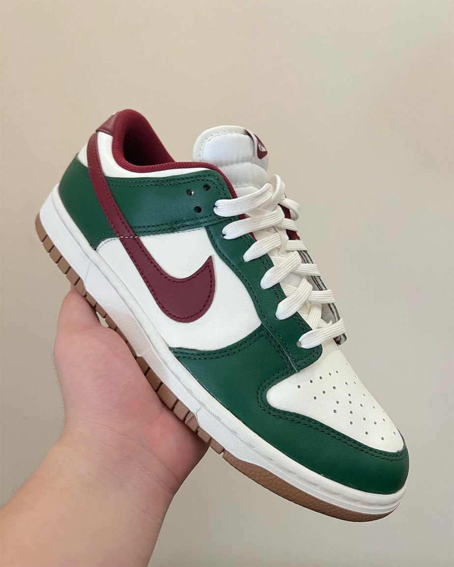nike-dunk-low-white-green-maroon-gum-release-date-1-1