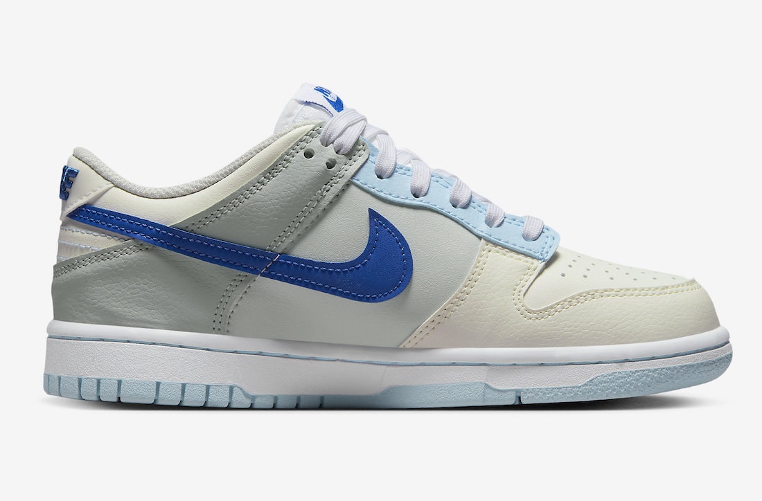Nike-Dunk-Low-GS-Ivory-Hyper-Royal-White-Photon-Dust-Grey-Fog-FB1843-141-Release-Date-4