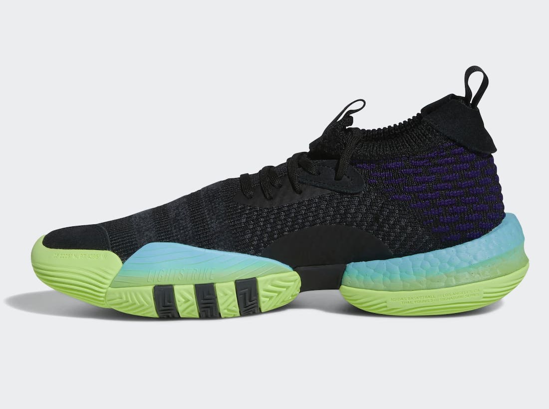 adidas-Trae-Young-2-Core-Black-Team-Solar-Green-H06473-Release-Date