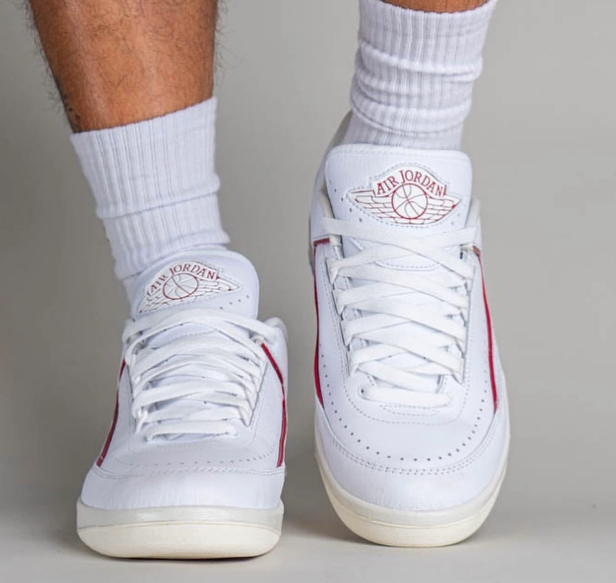 Air-Jordan-2-Low-UNC-To-Chicago-DX4401-164-Release-Date-On-Feet-2
