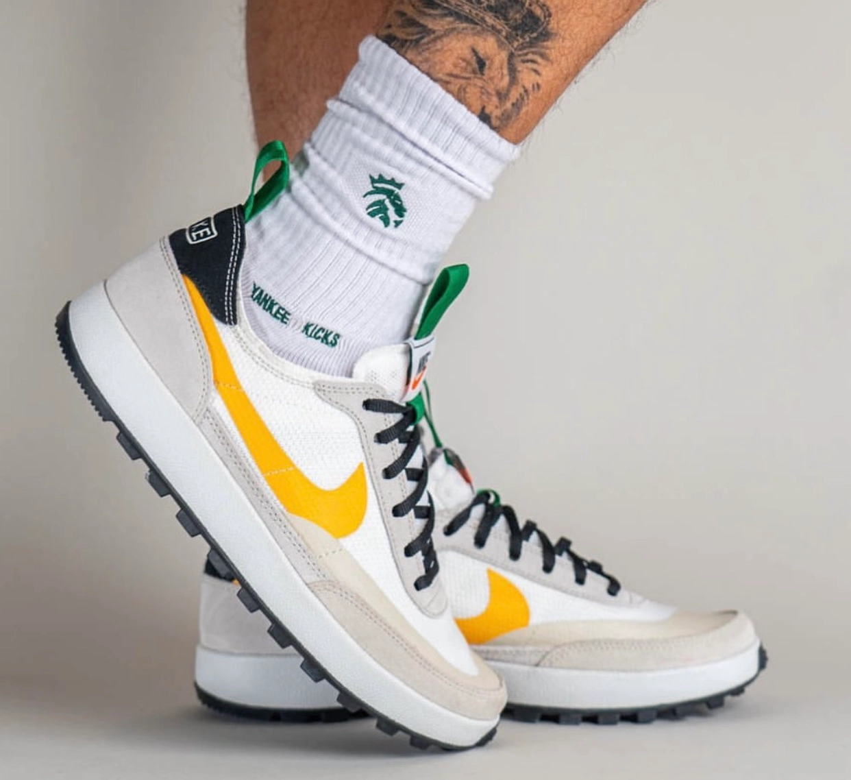 NikeCraft-General-Purpose-Shoe-White-Yellow-On-Feet-1