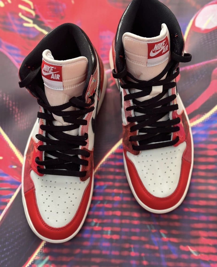 Shops jordan 1 into the spider verse price