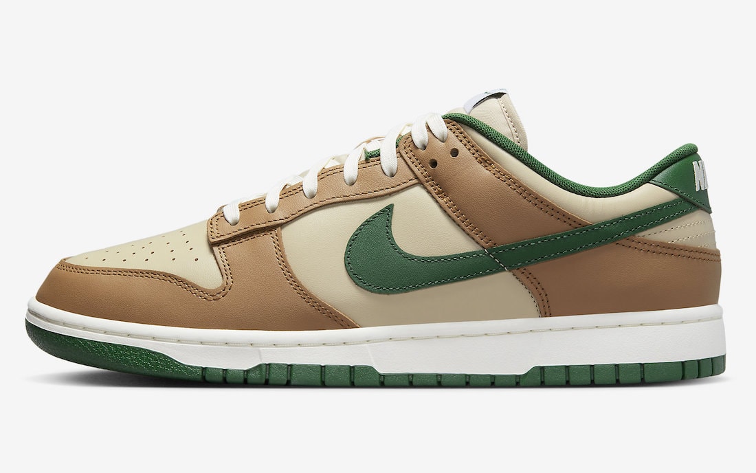 Nike Dunk Low Tan/Green
