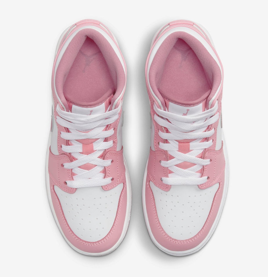 Air-Jordan-1-Mid-GS-Pink-White-Valentines-Day-Release-Date-4