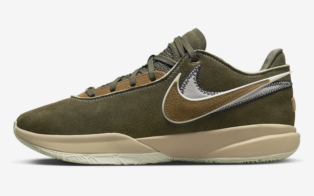 Nike-LeBron-20-Olive-Suede-DV1193-901-Release-Date-4