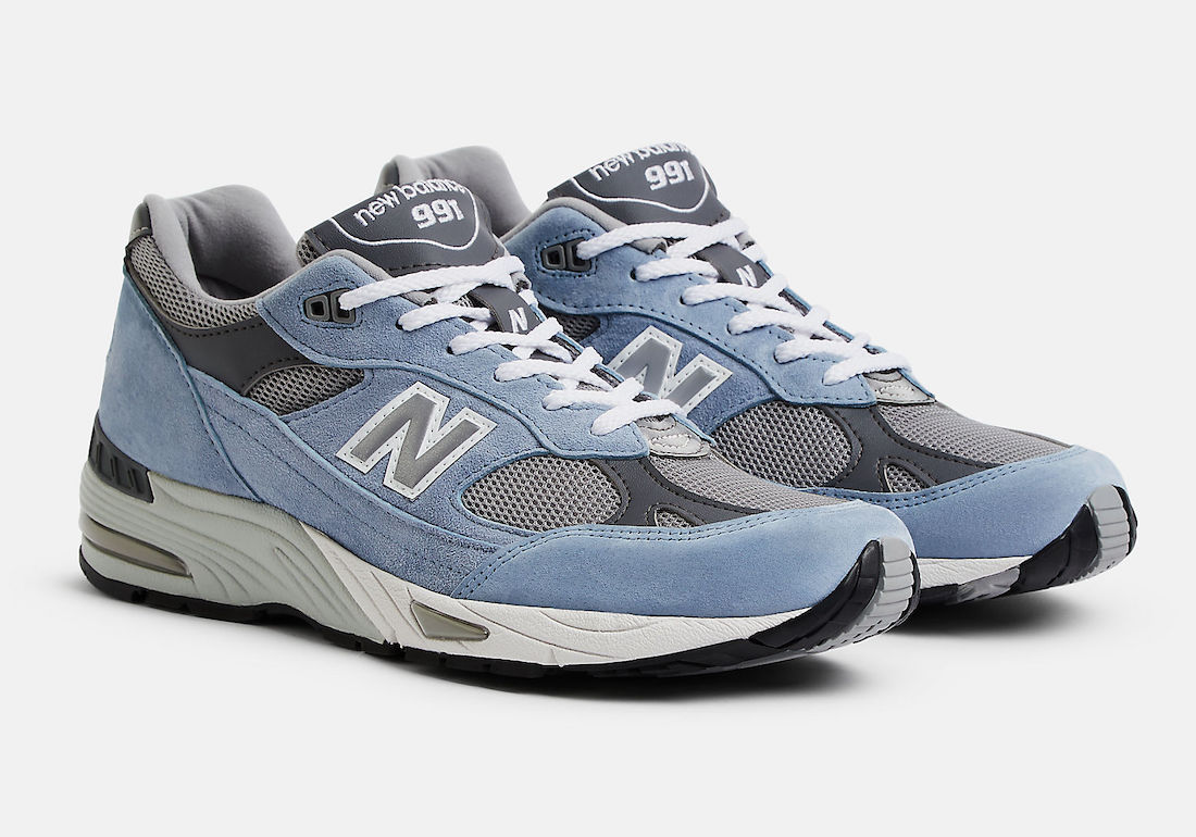 New Balance 991 Made in UK Slate Blue