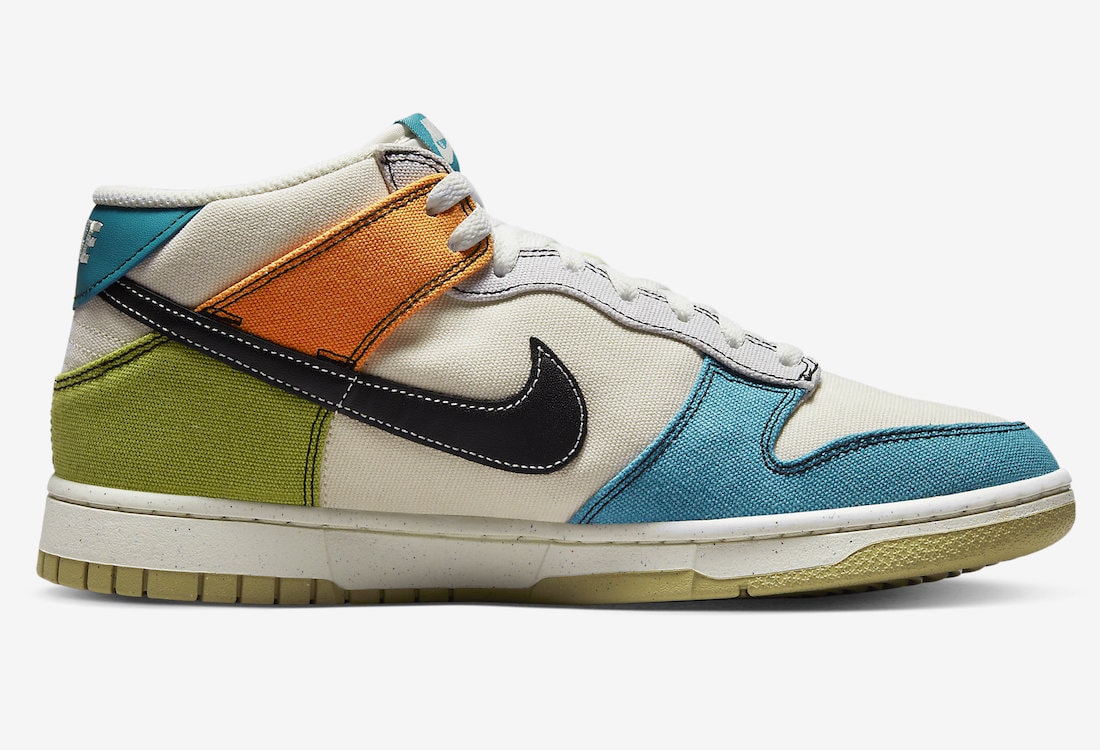 Nike-Dunk-Mid-Pale-Ivory-Mineral-Teal-Moss-Alpha-Orange-DV0830-100-Release-Date-4