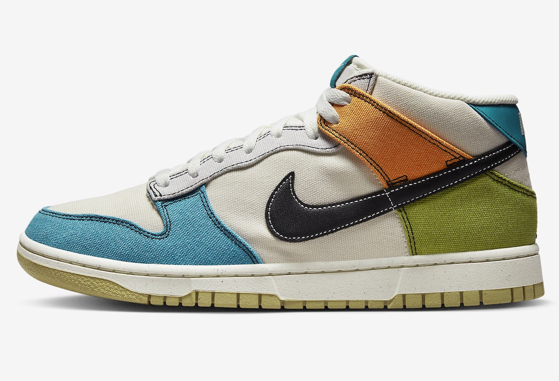 Nike-Dunk-Mid-Pale-Ivory-Mineral-Teal-Moss-Alpha-Orange-DV0830-100-Release-Date-4