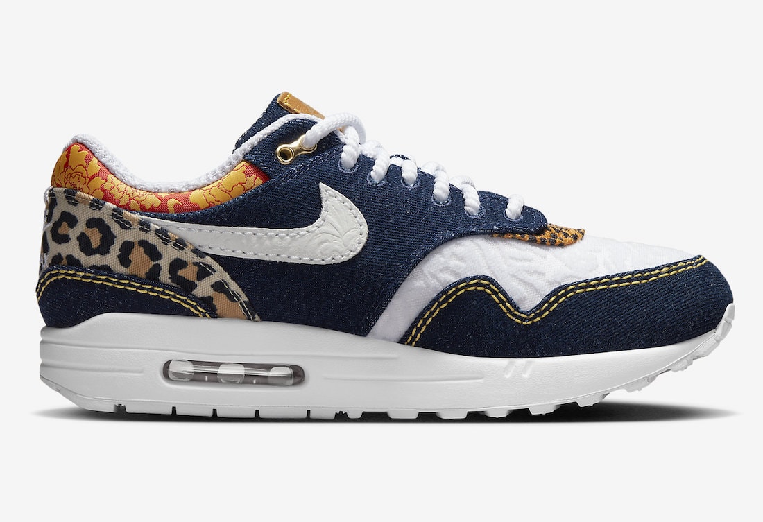 Air Max 1 Denim Leopard