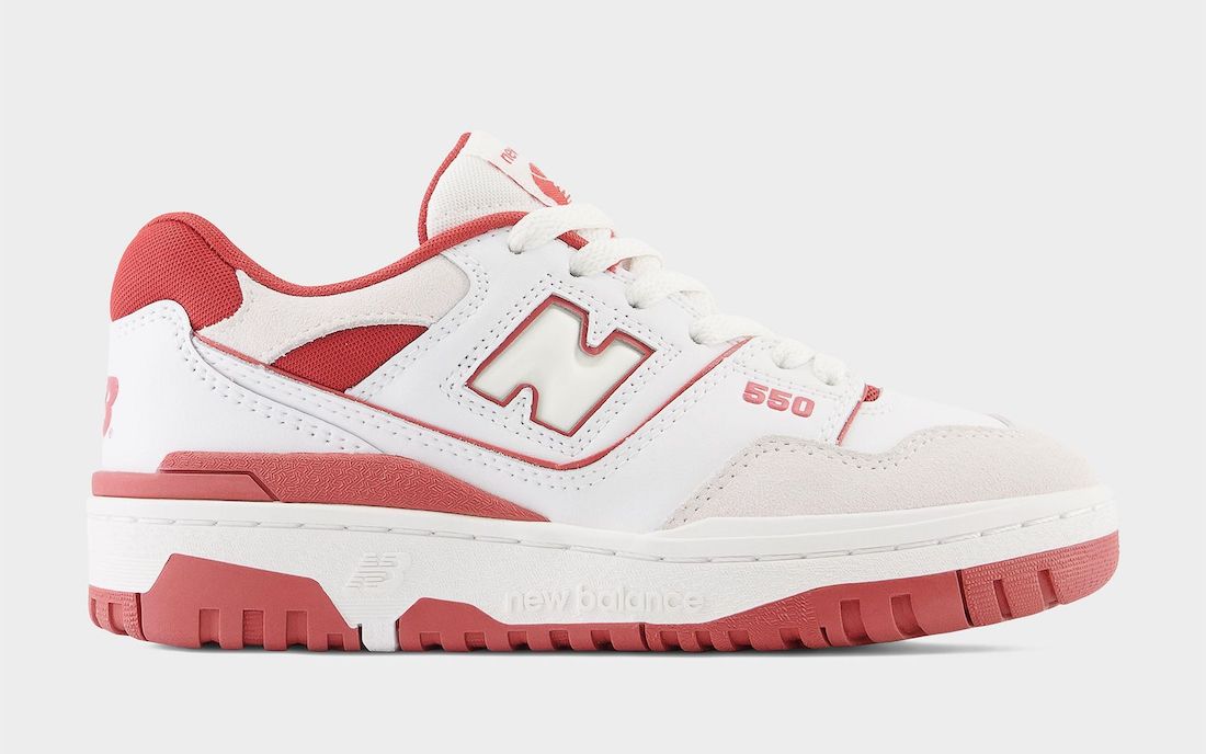 New Balance 550 Brick Red