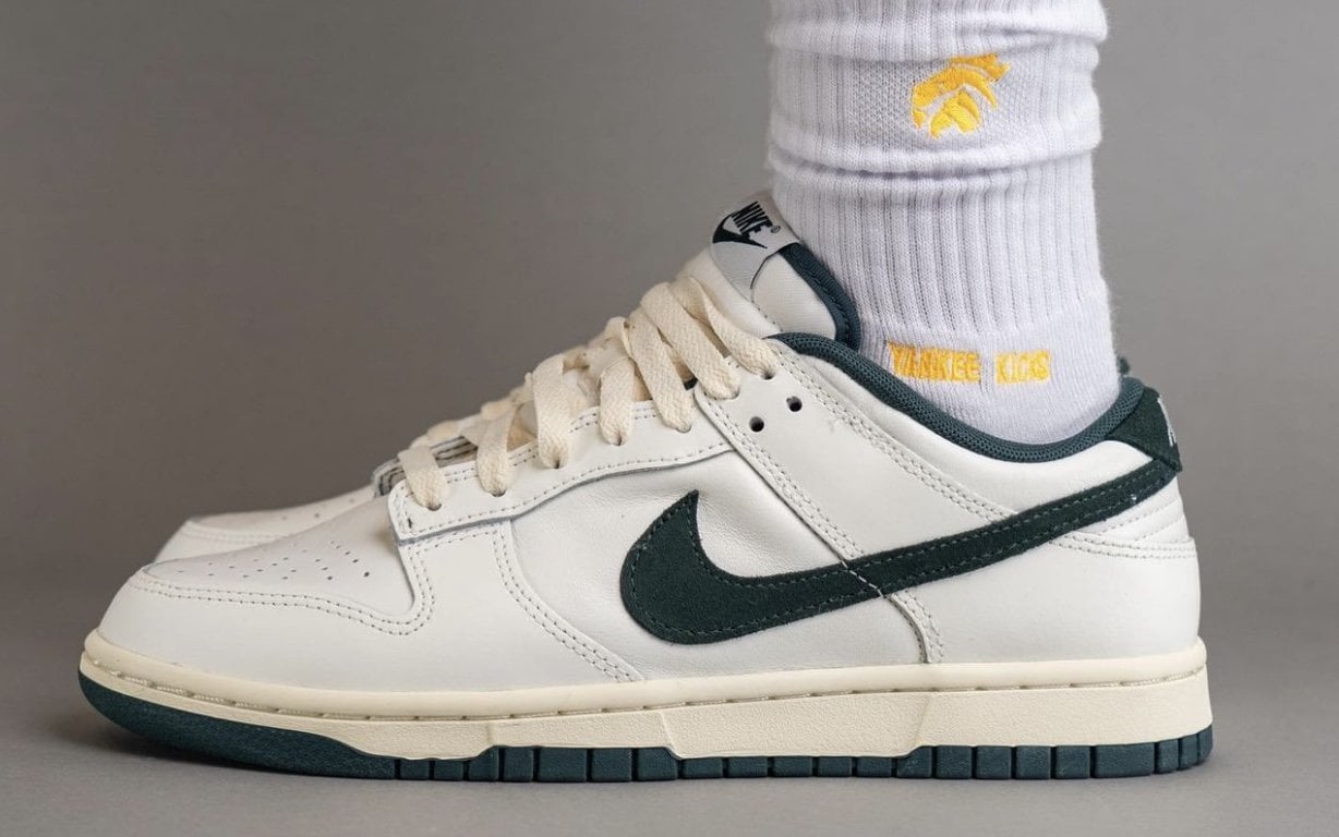 Nike Adds “Deep Jungle” to the Athletic Department Dunk Low Collection