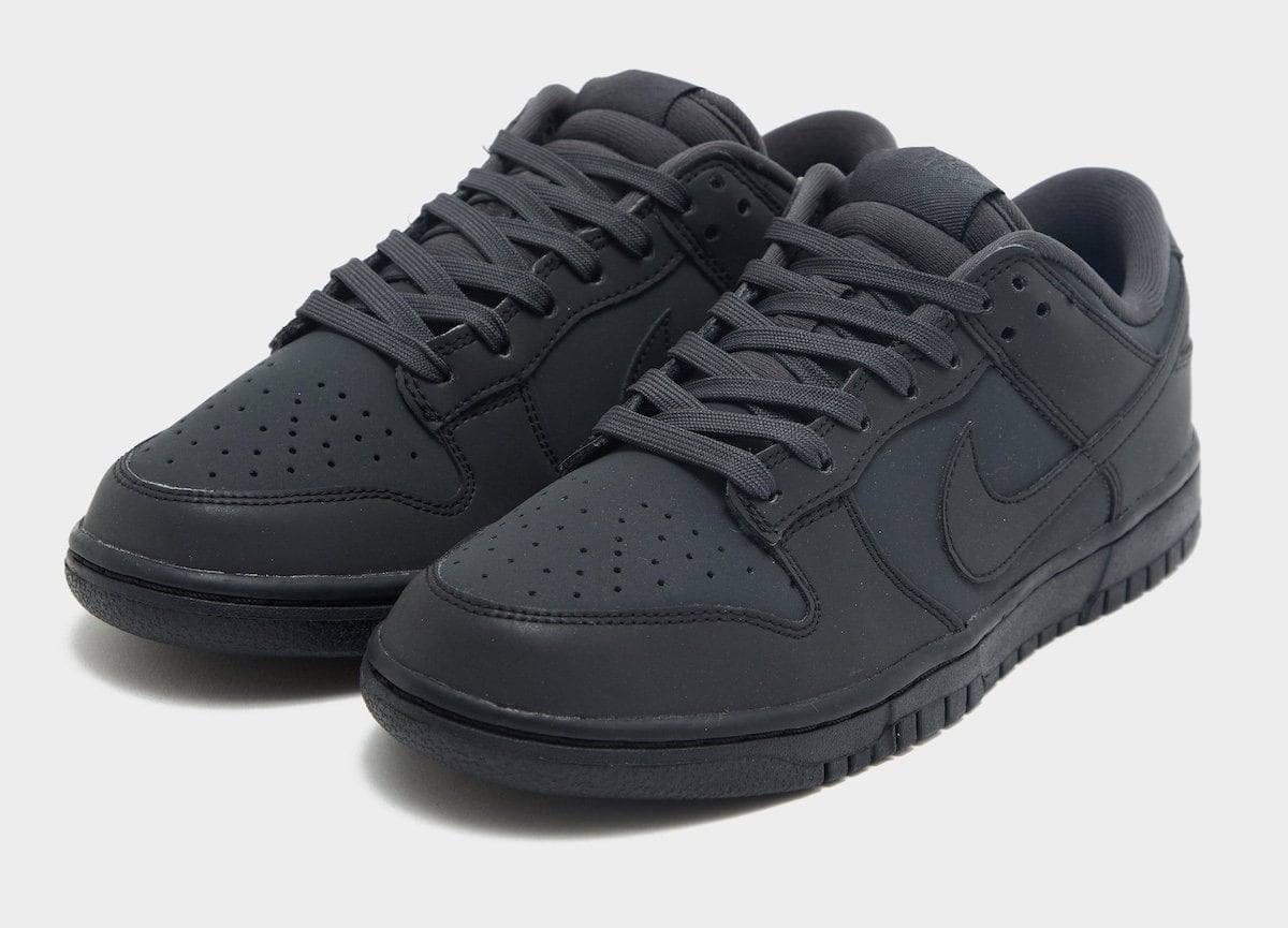 Nike Dunk Low Arrives Stealthy Cyber Reflective Colorway