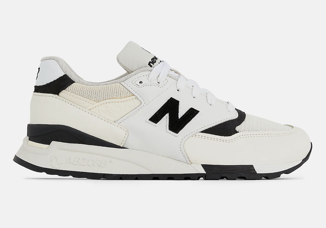New Balance 998 Made in USA White