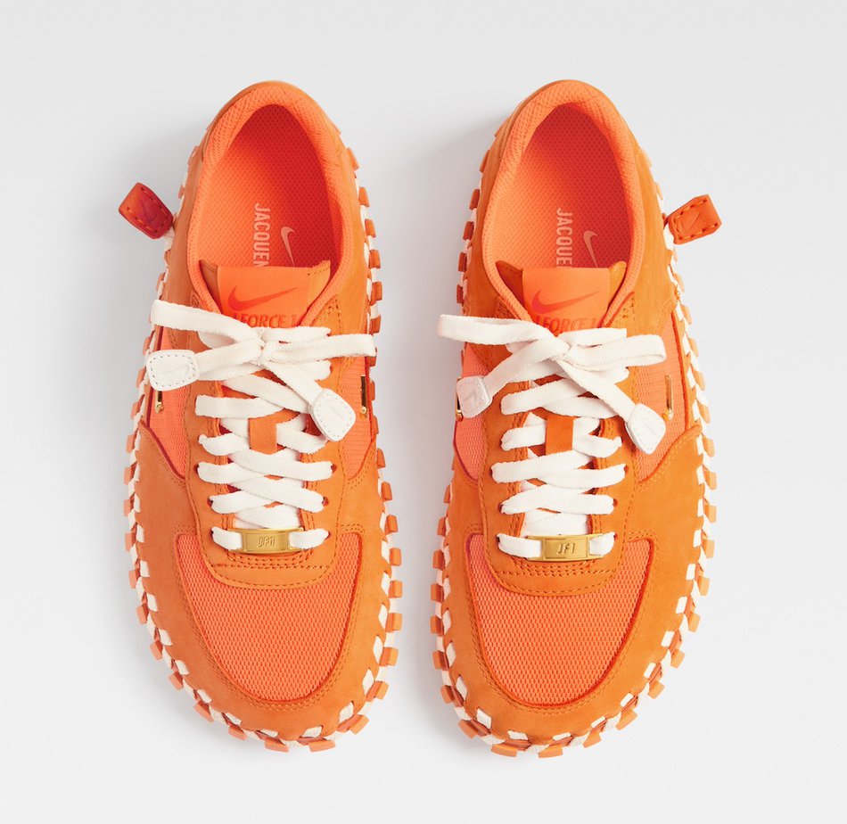 Jacquemus Nike J Force 1 Bright Mandarin