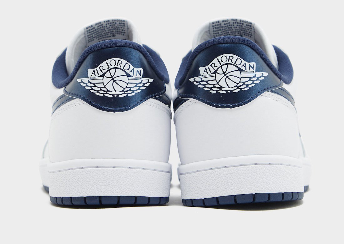 Air Jordan 1 Low 85 'Metallic Blue' & SNEAKERBOX