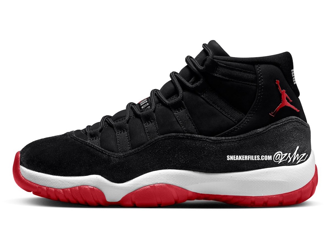 Air Jordan 11 Bred Velvet Releasing Holiday 2024 · JustFreshKicks