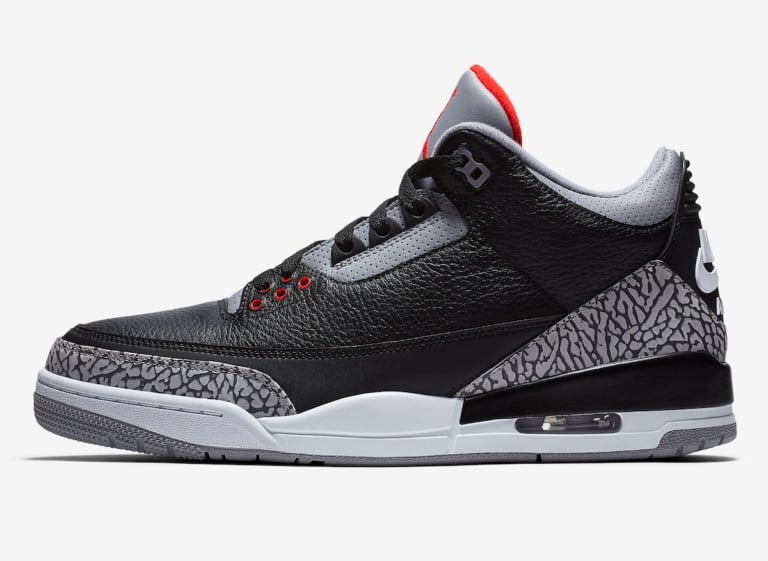 The 2024 Air Jordan 3 “Black Cement” is Now Available | JustFreshKicks