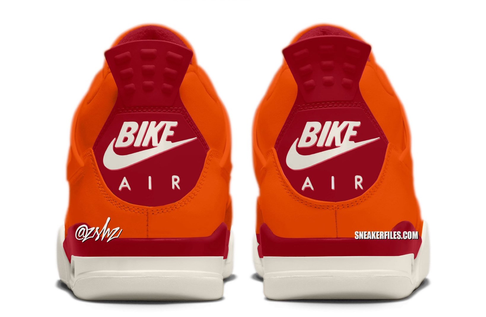  Nigel Sylvester x Air Jordan 4 "Bike Air" Mockup