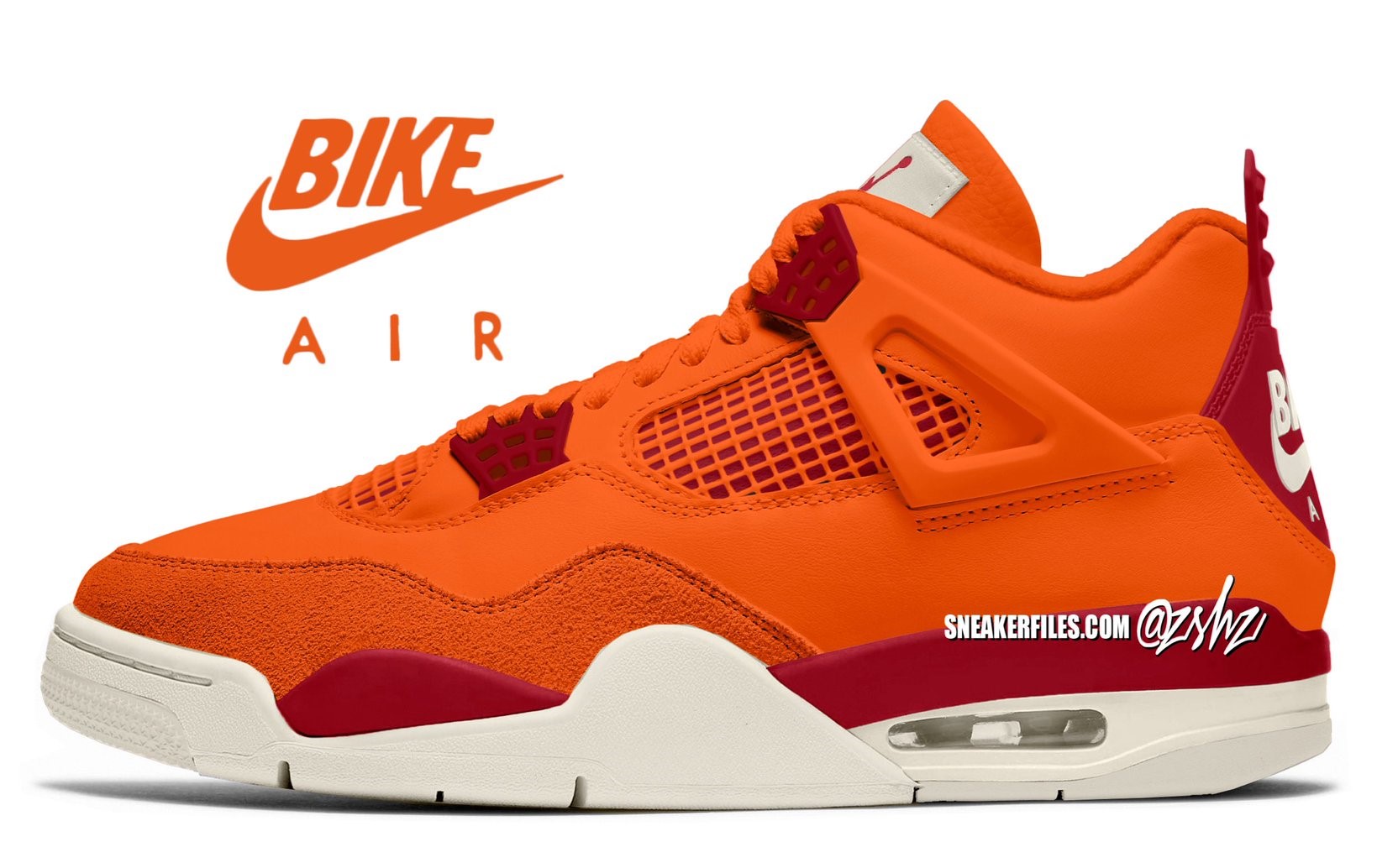  Nigel Sylvester x Air Jordan 4 "Bike Air"