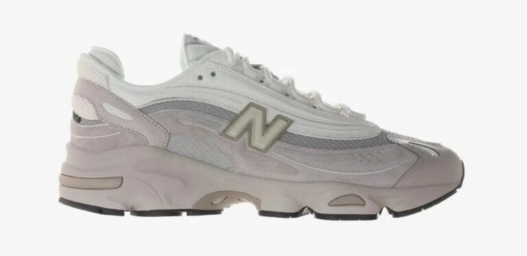 New Balance 1000 ホワイト/グレー スニーカー New Balance 1000 