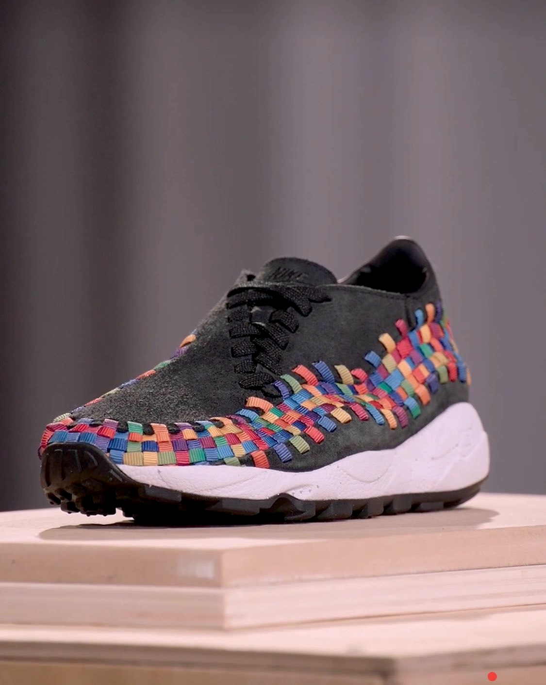 Nike Air Footscape Woven Black Rainbow