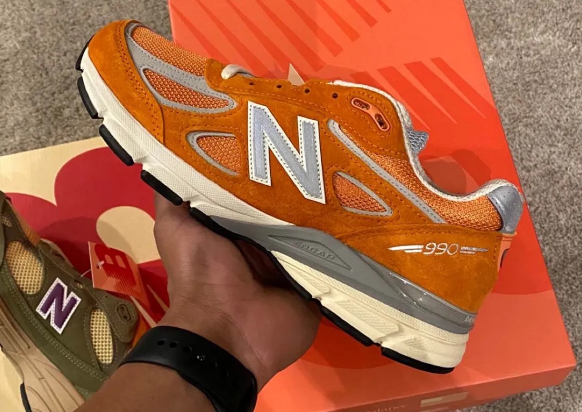 Aimé Leon Dore x New Balance 990v4 “Orange” Releases in Fall